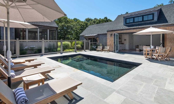 Edgartown Casa | Luxurious Waterfront Living On Wintucket Cove With Pool