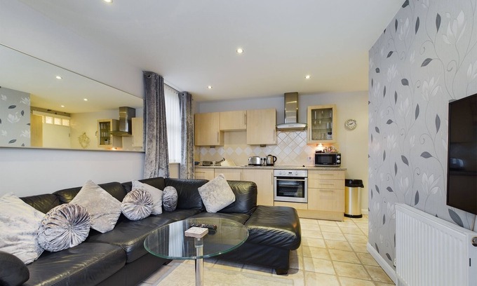 Bispham Apartamento | Vista a parte del mar-Lujoso-Apartamento-Baño Privado-Second Floor