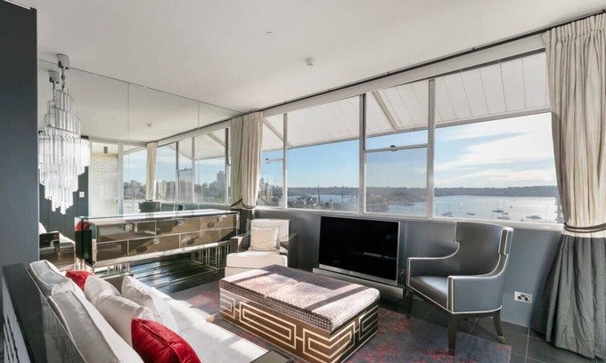 Elizabeth Bay Apartamento | Luxury 1 Bedroom Apt with Harbour Views & Parking