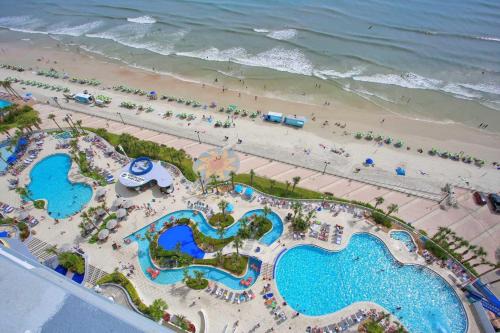 Brush - Stewarts Casa | Luxury 16th Floor 1 BR Condo Direct Oceanfront Wyndham Ocean Walk Resort Daytona Beach | 1610