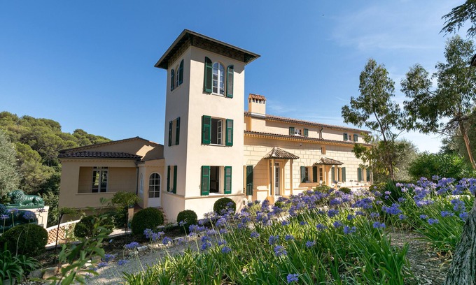 Villeneuve-Loubet Villa | Villa de lujo del siglo XIX, gran piscina, jardines de 2 ha - 15 minutos al aeropuerto de Niza