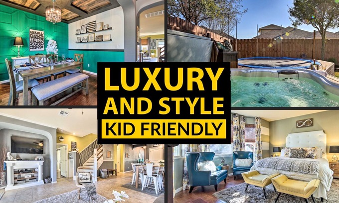 Buda Casa | ❤ Luxury 2,800 Sq Ft Home ★ Fast Wifi ★ Hot Tub ❤