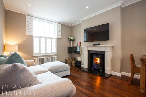 St. Johns Wood Apartamento | Luxury 2-Bed Marylebone Georgian House with Private Garden & Office