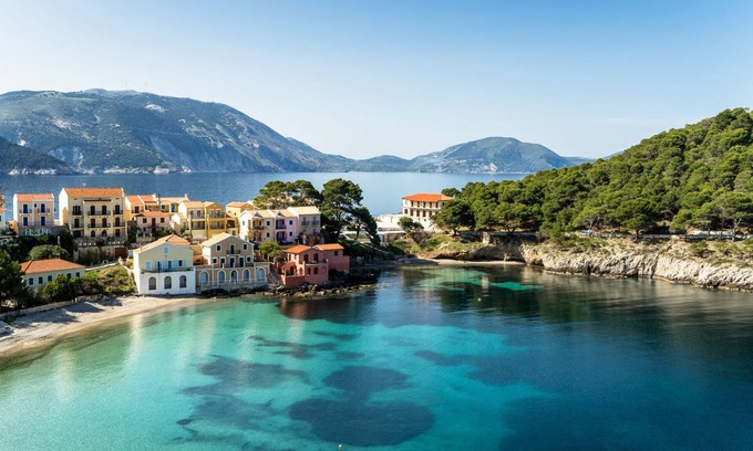 Frourion Villa | Villa de lujo de 2 dormitorios con piscina privada en Assos