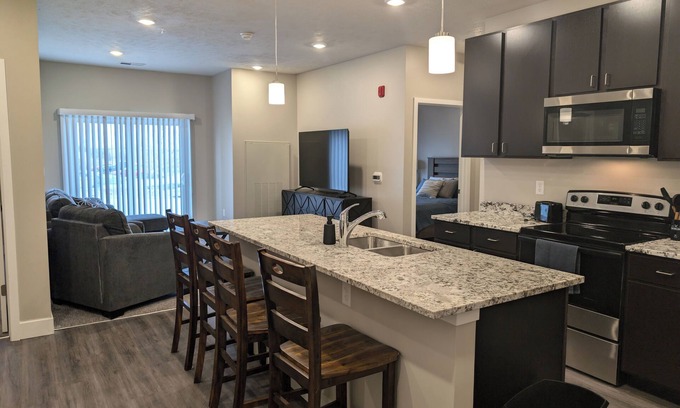 Alliance Apartamento | Luxury 2 bedroom 2 bathroom flat in Alliance, Ne