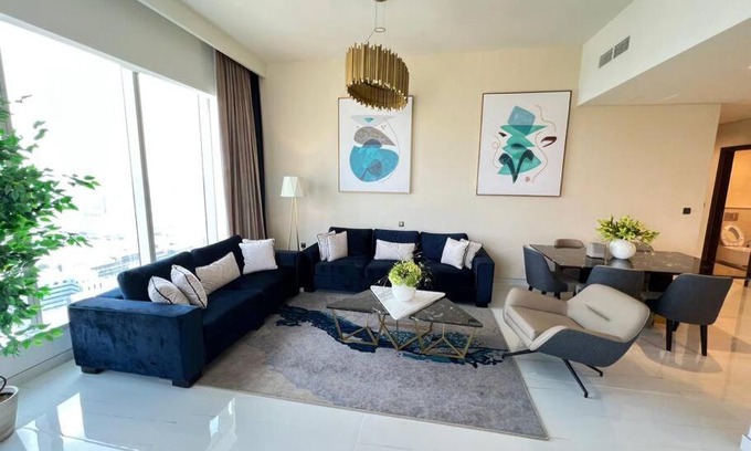 Dubai Media City Apartamento | Luxury 2BR Avani Palm View Apt