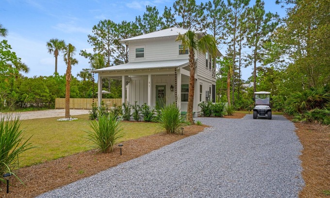 Dune Allen Beach Casa | Luxury 30A Cottage w/ Private pool & Golf Cart - Minutes from the beach