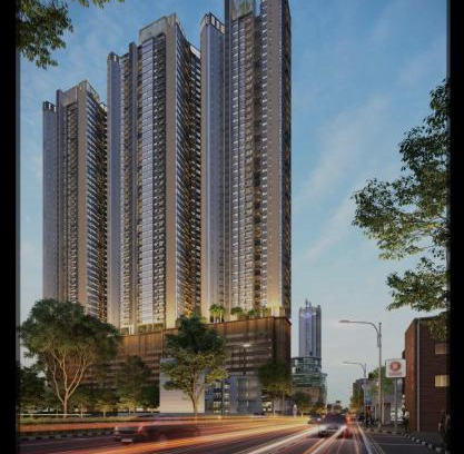 Ibbanwala Apartamento | Luxury 32nd Floor 2 Bed-2 Bath Apartment with Pool, Harbour & Lotus Tower views