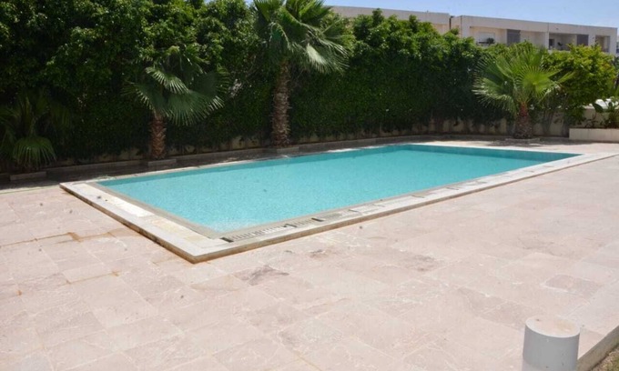 Gammarth Apartamento | Luxury 3bedrooms apartment in Gammarth Touristique with Pool 3 Mnts beach access