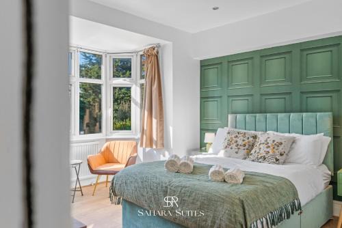 Reading Apartamento | Luxury 6-Bed Ensuite - Sleeps 12 - Reading Centre - Monthly Stays - Driveway Parking