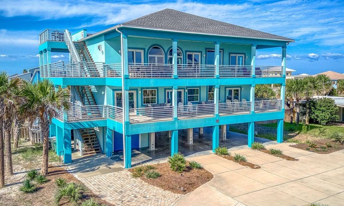 Villa Segunda Casa | Luxury 6 Bedroom Gulf View House w/ Private Pool, Firepit and more!