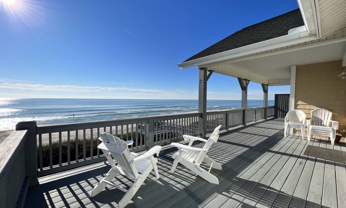 Ocean City Beach Casa | LUXURY, All Rooms Oceanfront, Elevator, Covered Decks, 4 Kings, Panoramic Views!