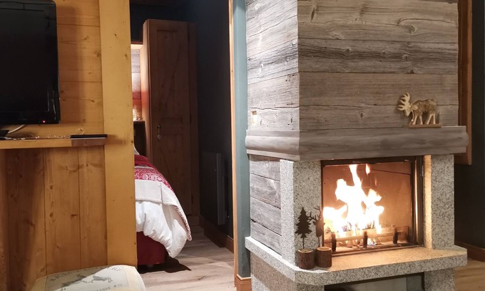Arc-1950 Apartamento | APARTAMENTO DE LUJO con chimenea en CHALET RESIDENCE clasificado *****
