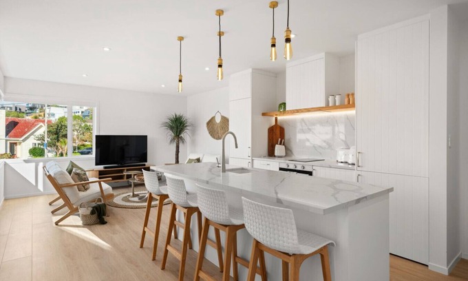 Mission Bay Apartamento | Luxury Apart, Seaviews & Balcony, Full Kitchen