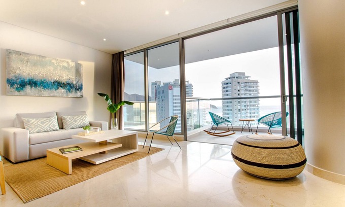Santa Marta Apartamento | APARTAMENTO DE LUJO 2 DORMITORIOS PARA 4 PERSONAS FRENTE AL MAR