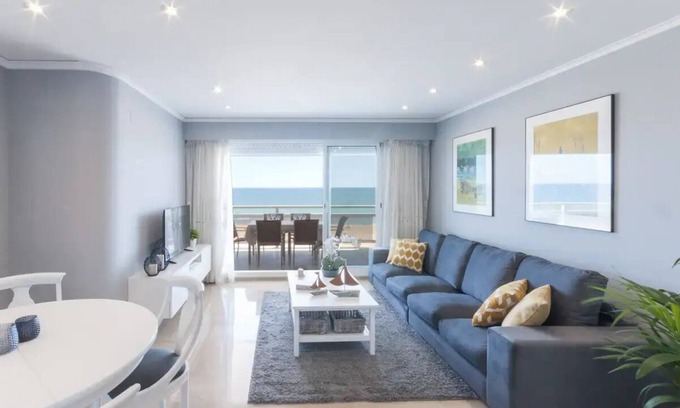Grao de Gandia Apartamento | Apartamento lujo directo al mar en Playa de Gandía
