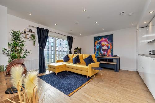 Luton Apartamento | Luxury Apartment-Free Parking-Central Location-Close To Airport, Station & Centre