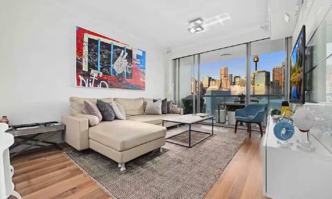 Pyrmont Apartamento | Luxury Apartment Overlooking City and Darling Harbour