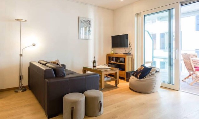 Montreux City Centre Apartamento | Apartamento de lujo situado con gran terraza (2 o 3 personas)