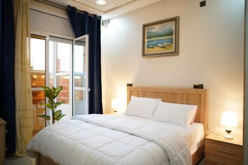 Kenitra Apartamento | Luxury Apartment with Fast 200 Mbps Fiber and Balcony View