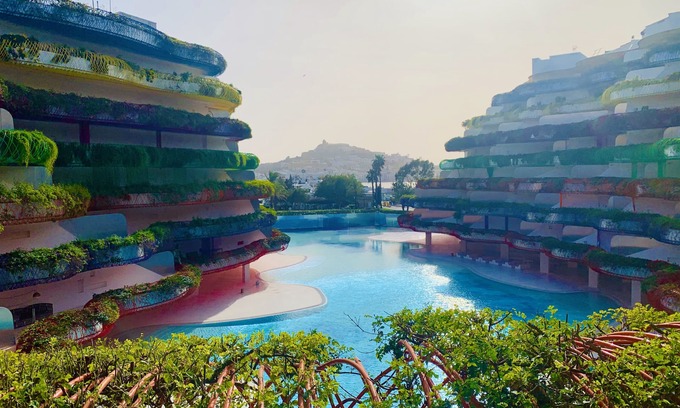 Talamanca Apartamento | Apartamentos de lujo 2 habitaciones en la urbanización Boas de Ibiza con vistas