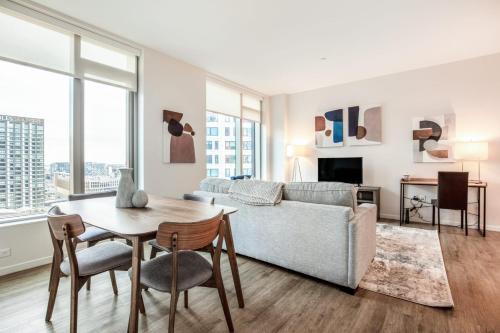 Seaport District Apartamento | Luxury Apt with Gym