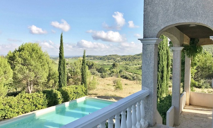 Montouliers Villa | Villa de arquitectura de lujo ***** con hermosas vistas panorámicas