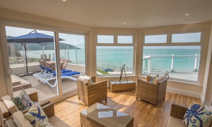 Totland Bay Apartamento | Apartamento-Lujoso-Baño Privado-Ocean View