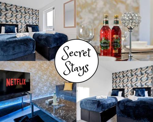 Bordesley Apartamento | Luxury Birmingham City Centre Townhouse with FREE Parking - Sleeps 4 - Perfect for Contractors, Business Travellers, Families and other Groups - Near Bullring, Newstreet, Selfridges, NEC, NIA & Birmingham airport