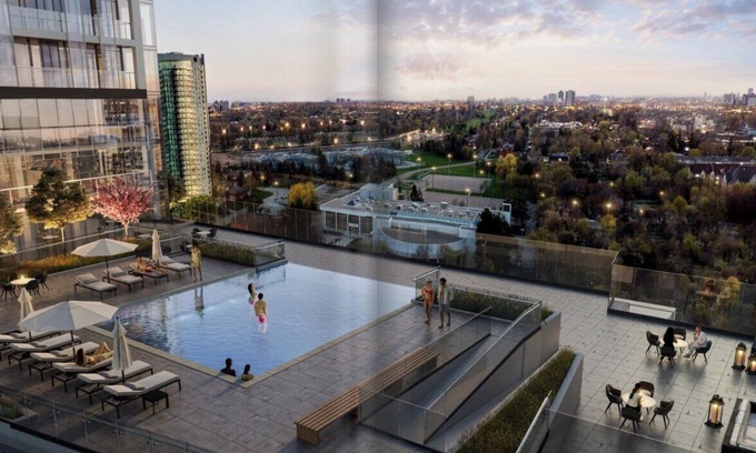 Newtonbrook Condominio | Luxury brand new one bedroom with patio condo in the heart of Toronto