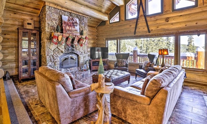 Quandary Village Cabina | ¡NUEVO! Hermosa cabaña con cubierta - 10 millas a Breckenridge