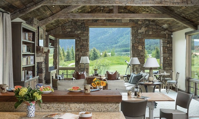 Teton Village Villa | Cabaña de lujo en Teton Village, amplias vistas de pistas de esquí