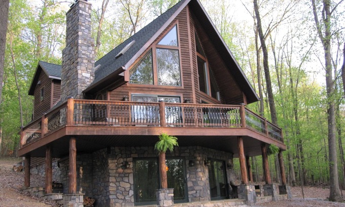 Boonsboro Casa | Cabaña de lujo ubicada en las hermosas montañas Blue Ridge