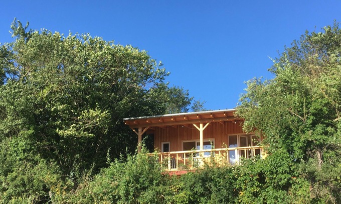 Tannay Chalet De Esquí | Luxury cabin with covered terrace and panoramic view