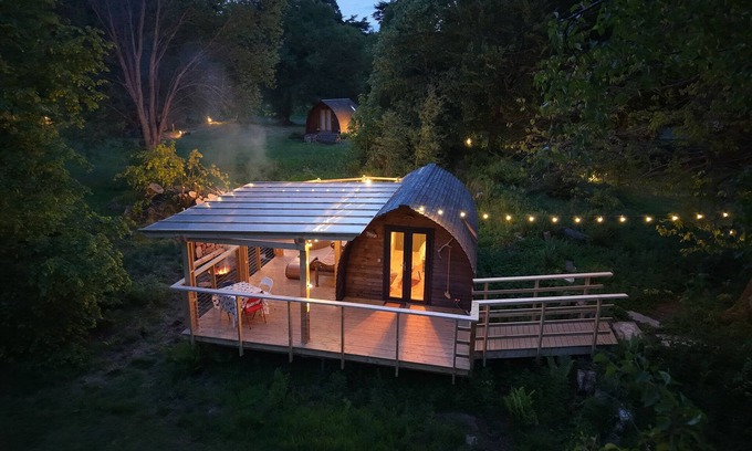 Leven Cabina | Superior-Cabaña-Baño con ducha-with Hot Tub