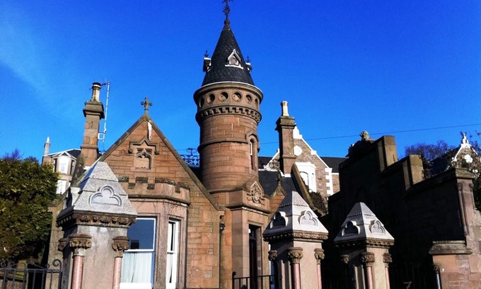Broughty Ferry Casa | Luxury Lodge House en el corazón de Broughty Ferry con jardín