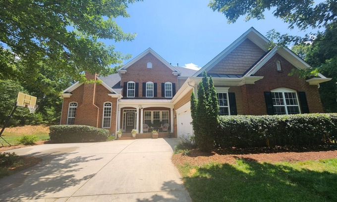 Cary Casa | Luxury Cary Retreat with Koi Pond & Prime Location