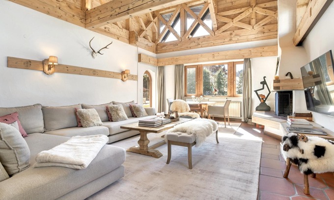 Kitzbuehel Chalet De Esquí | Luxury Chalet Kirchberg with Sauna & Pool