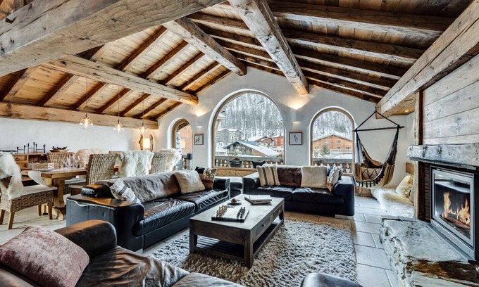 Le Cret Chalet De Esquí | Chalet de lujo 4 habitaciones, hammam, chimenea, conserjería