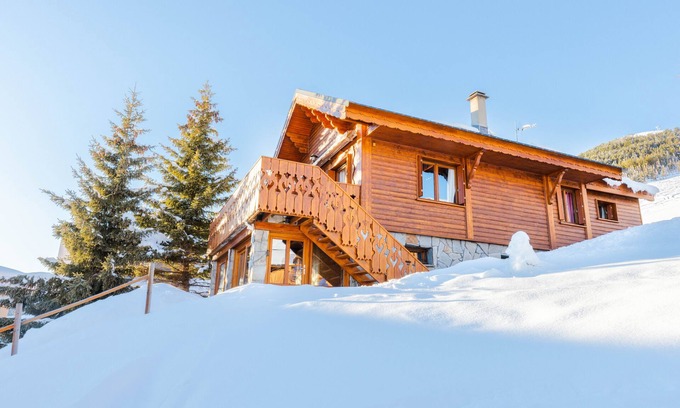 Cognet Chalet De Esquí | Chalet de lujo en Alpe d'Huez al pie de las pistas, cerca de tiendas