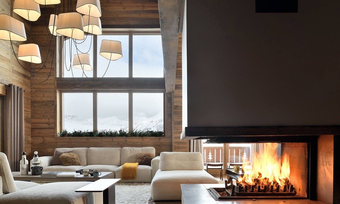Crest-Voland Chalet De Esquí | Luxury chalet, ski-in ski-out, Nordic bath and billiards