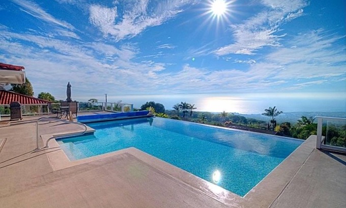 Holualoa Villa | Coffee Estate de lujo - Piscina infinita - Vistas infinitas