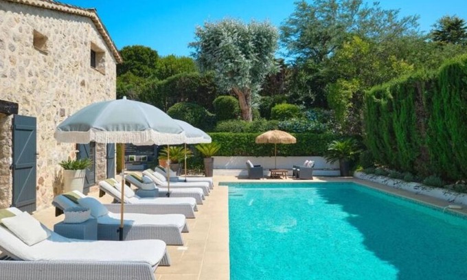 Mandelieu-La-Napoule Villa | Villa contemporánea de lujo, piscina privada, cerca de la playa y el golf