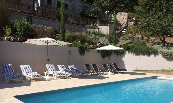 Courniou Villa | Villa de lujo en Courniou con una Piscina Privada