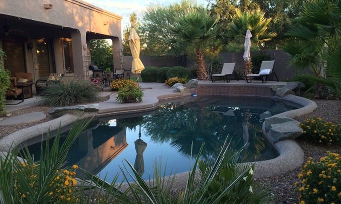 Melody Ranch Casa | Casa de lujo de lujo cerca de Superstition Springs, campo de golf con piscina climatizada