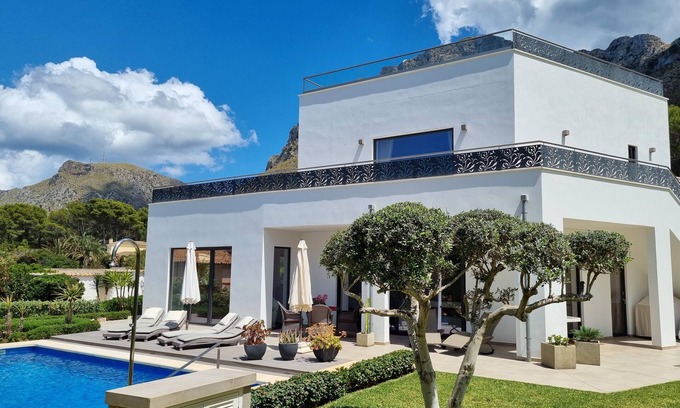 Betlem de Marina Villa | chalet nuevo diseño de lujo con vistas al mar ya la montaña