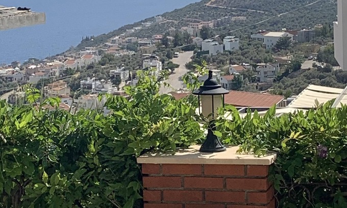 Kalkan Villa | Villa independiente de lujo con piscina privada y fantásticas vistas al mar