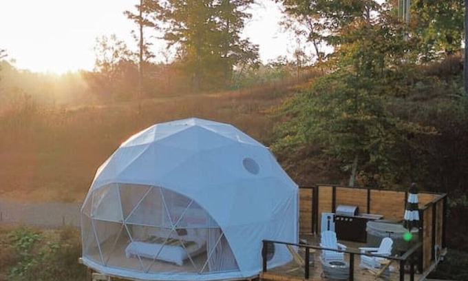 Chestnut Mound Casa | Luxury Dome at Short Mountain Holiday