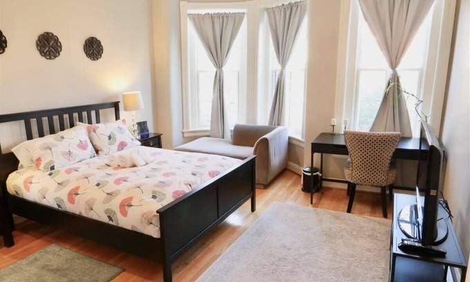 Stanton Park Apartamento | Luxury Flat Walk To Capitol!