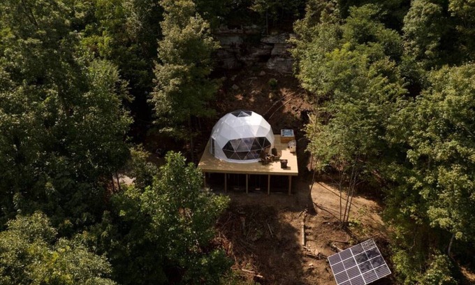 McMinnville Cabina | Luxury Glamping Geodesic Dome
